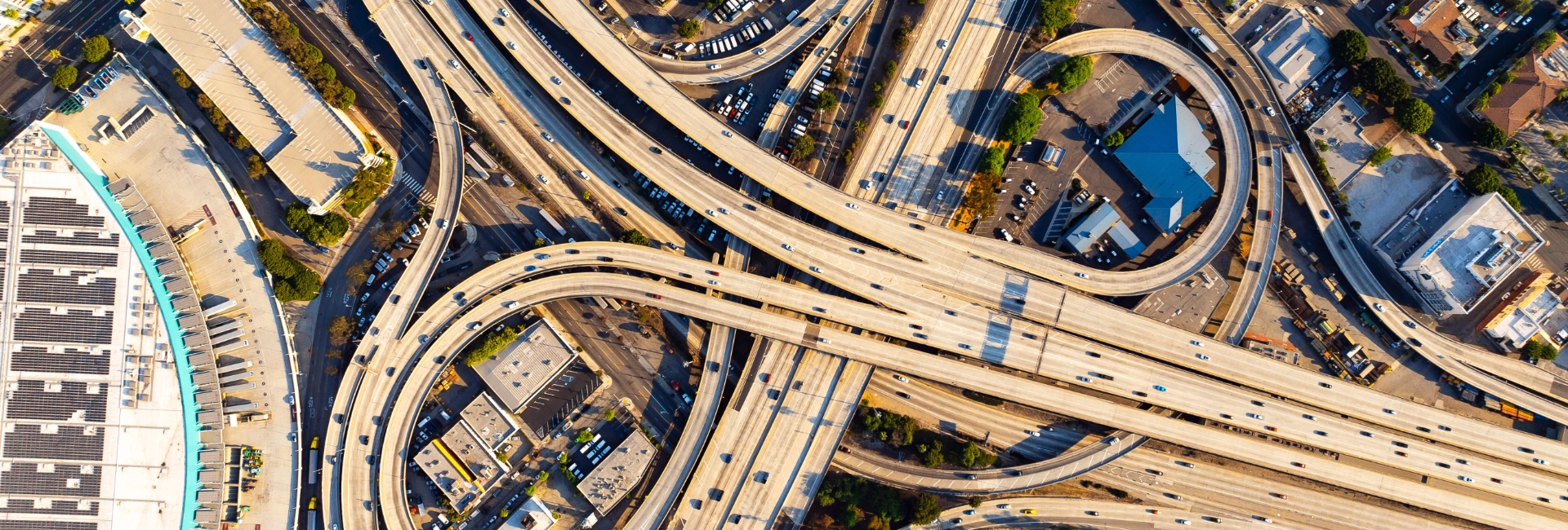 California LA Freeways 1920X650